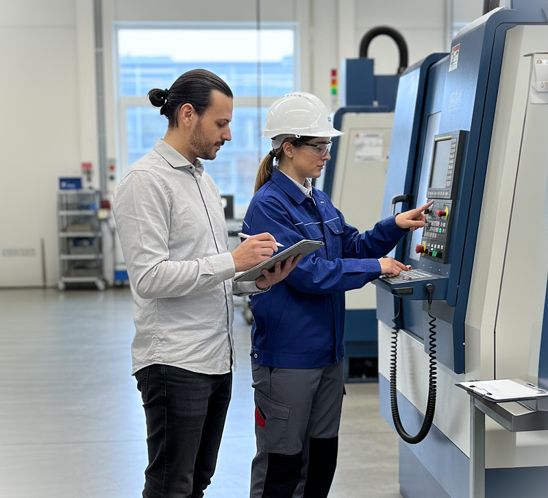 Technische Redaktion vor Ort am Produkt